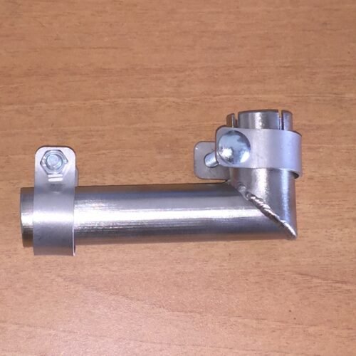 S/S 24mm Exhaust Elbow Pipe with 2 Clamps for Eberspächer Webasto Diesel Heater