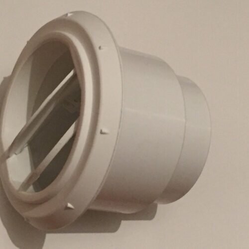 White 75mm Open Close Rotatable Vent Outlet for Eberspächer Webasto Diesel Heater